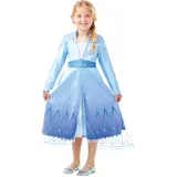 Disney Hochwertiges Kostüm, Reisekostüm von „ELSA“ aus „Die Eiskönigin 2“ M bunt