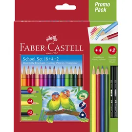 Faber-Castell Buntstifte Set Colour Grip 24 St. mehrfarbig