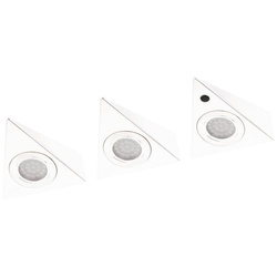 MÜLLER-LICHT LED-Unterbauleuchte Trios Alu, Eisen, Stahl & Metall Weiß