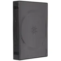 MediaRange DVD-Leerhülle für 10 Discs, 33mm, schwarz, 3er Pack, BOX35