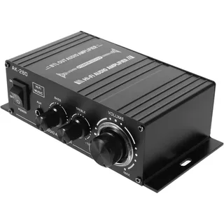 ABOOFAN Mini-verstärker Für Auto Und Heim Stereo-mini-verstärker Mit Hoher Leistung Tragbarer Audio-verstärker Für Lautsprecher Computer Player