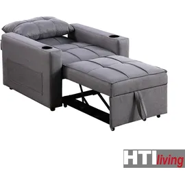 Hti-Living Maritta Polyester 87 x 90 x 94 cm dunkelgrau