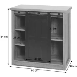 MCW Kommode K75 80 x 84 x 40 cm Beige