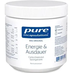 PURE ENCAPSULATIONS Energie & Ausdauer Pulver 340 g