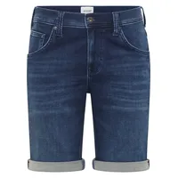 MUSTANG Slim-fit-Jeans »Style Chicago Shorts Z«, Gr. 30, 802 dunkelblau, , 44117208-30