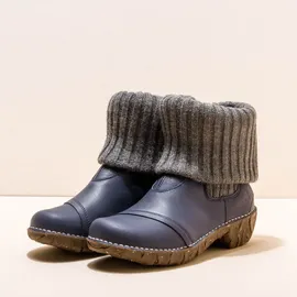 El Naturalista Schnürstiefel N097 NATURAL GRAIN OCEAN / YGGDRASIL Farbe Ocean - Blau