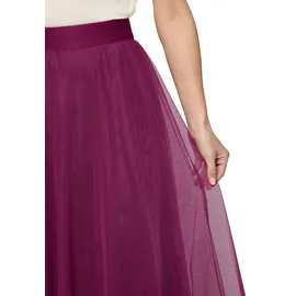 Zero Midirock Damen Lila 34