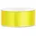 Partydeco Satinband 25 m gelb 25 mm