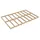 Palmako Fundamentrahmen 450 x 300 x 12 cm Hellbraun tauchgrundiert