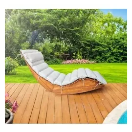 vidaXL Sonnenliege 149 x 60 x 86 cm braun 2 St.