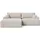GRAINGOLD Eckcouch Polyester 3-Sitzer Beige