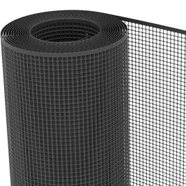 Tenax Schutznetz Quadra 10 1,00 x 50 m Silber/Anthrazit