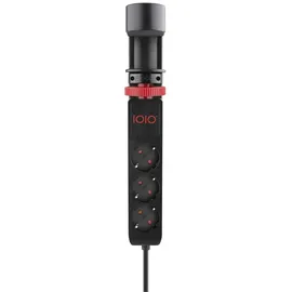 Olympia Steckdosenleiste SL 3000 1,5 m Schwarz 3 St.