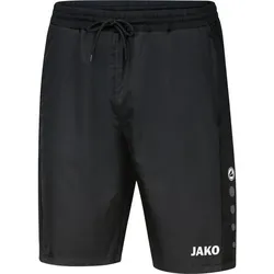 JAKO Herren Trainingsshort Winter, schwarz, XXL