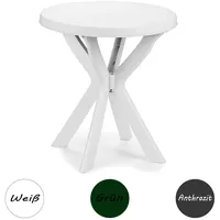 INDA-EXCLUSIV Gartentisch Don Rund Ø70xH72cm-DDON023VE-var