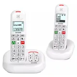 Schnurloses telefon duo dect weiß Alcatel XL685VOICEDUOBLANC - Weiß