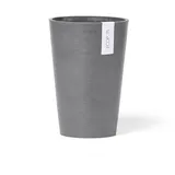 Ecopots Vase Pisa Grau 14 cm x 20 cm