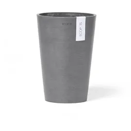 Ecopots Vase Pisa Grau 14 cm x 20 cm