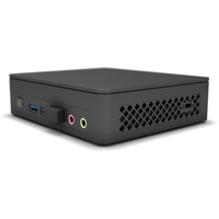 dcl24.de Intel NUC 11 Mini-PC (Intel Pentium Silver N6005, 16 GB RAM, 500 GB SSD, Luftkühlung, WLAN, Windows 11 Pro) schwarz 16 GB - 500 GB