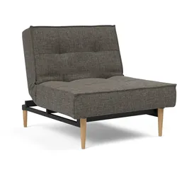 Innovation Splitback Stuhl 115x90 cm - Schwarz