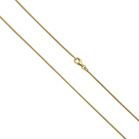 VIVANCE Collierkettchen »333 Gold Schlangenkette«, 20846813-0 gelb