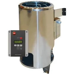 Weka Saunaofen-Set 1 inkl. 3,6 kW Ofen rund, Saunasteine, Steuergerät