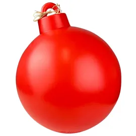 8 seasons DESIGN 8 seasons | Motivleuchte Shining Christmas Ball 33 cm, rot LED Ø Rot