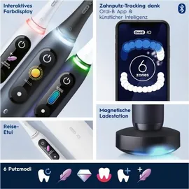 Oral-B iO Series 8 violet ametrine + 2. Handstück black onyx + Aufsteckbürste 3 St.