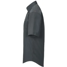 Hakro 1/2-Arm Hemd MIKRALINAR® Comfort anthrazit