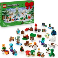 LEGO Minecraft Adventskalender 2025 Weihnachten Spielzeug 24 Überraschungen