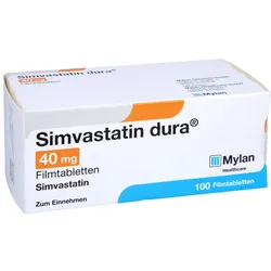 Simvastatin dura 40 mg Filmtabletten 100 St