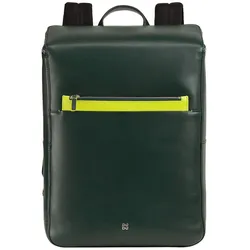 DuDu Rucksack Leder 40,5 cm Rucksäcke   Grün Herren 