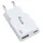 Equip 2-Port 20W GaN Slim USB PD-Ladegerät, USB-C x1, USB-A x1