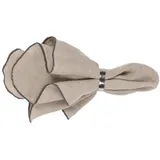 Broste Copenhagen Serviette Gracie eco - Taupe