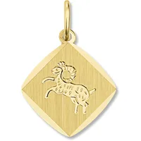 Sternzeichenanhänger ONE ELEMENT "Sternzeichen Anhänger aus 333 Gelbgold", gold, Schmuckanhänger, Damen, WidderimSetmitHalskette, Steinbock, Gelbgold 333 Gold, Gelbgold 333, Gold, das perfekte Geburtstagsgeschenk für Frau und Mann