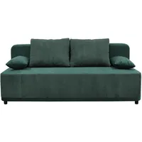 Mid.you Schlafsofa, Grün, Textil, 197x90x83 cm, Made in EU, Liegefunktion, Wohnzimmer, Sofas & Couches, Schlafsofas, Schlafsofas mit Bettkasten