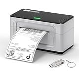 MUNBYN Etikettendrucker DHL Thermodrucker Label Printer Versandetikettendrucker Etikettiergerät Labeldrucker Etikettiermaschine für DHL DPD UPS FedEx Amazon