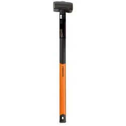 Fiskars 1001619, Vorschlaghammer, Karbonstahl, Glasfaser, Schwarz, Orange, 1 Stü