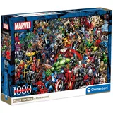 CLEMENTONI Puzzle 1000 Compact, Impossible, Marvel