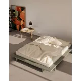 Karup Futonbett KARUP DESIGN "Bettgestell JAPAN BED Futonbett aus FSC-zertifiziertem Massivholz", sage grün, B:208cm H:20cm L:228cm, Betten, Futonbett, zeitlos, bequem & in mehreren Farben und Größen erhältlich