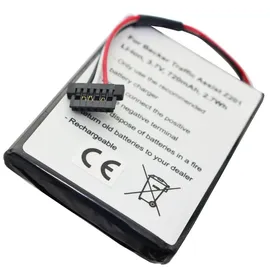 AccuCell Akku passend für Becker Traffic Assist Z201, S30, 338937010150