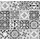 Express Küchen Küchenrückwand EXPRESS KÜCHEN "Retro 1", grau, B:60cm H:55,9cm, Holzwerkstoff, Spritzschutzwände