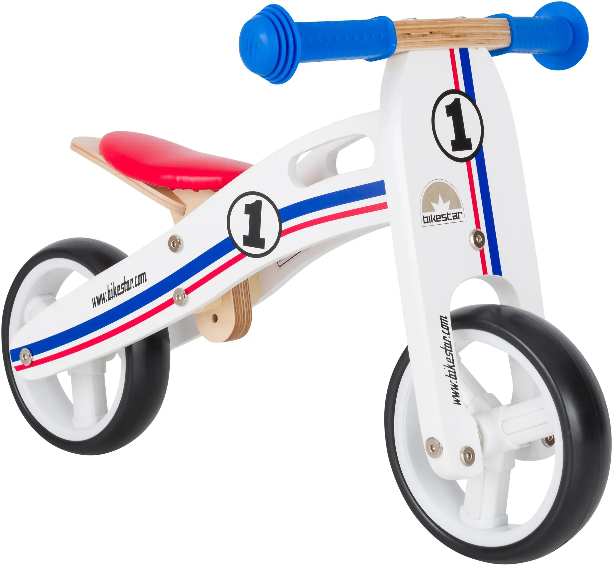 Laufrad BIKESTAR "2-in-1", weiß, Laufräder, Kinder