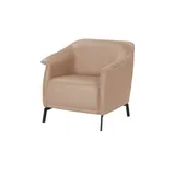 Max Schelling Sessel Lamia Leder 80 x 77 x 83 cm Beige