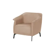 Max Schelling Sessel Lamia Leder 80 x 77 x 83 cm Beige