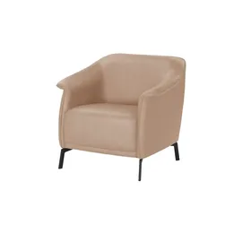 Max Schelling Sessel Lamia Leder 80 x 77 x 83 cm Beige