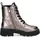 CAPRICE Damen Stiefeletten aus Leder Gefüttert, Beige (Taupe Metallic), 39 EU