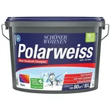 SCHÖNER WOHNEN-Farbe Mix Wandfarbe Polarweiß zum Mischen lassen  (Basismischfarbe 4, Matt, 10 l, Konservierungsmittelfrei)