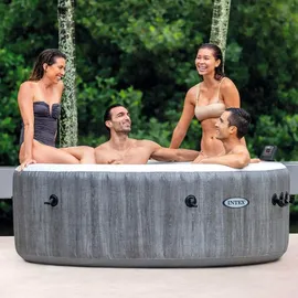 Intex PureSpa Bubble Deluxe Ø 196 x 71 cm greywood