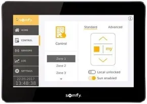 Somfy 1870475 TouchBuco 8 Zonen BACnet - Sonnenschutzzentrale